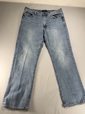 Men’s Lucky Brand 181 Relaxed Straight Leg Blue Jeans Size 36/32 # 898
